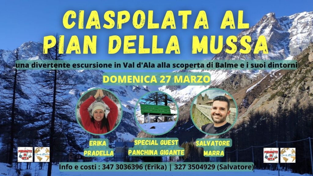 ciaspolata pian della mussa gita piemonte