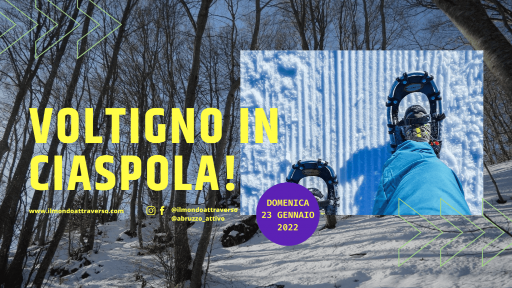 Ciaspolata sul Voltigno - Abruzzo in Gita