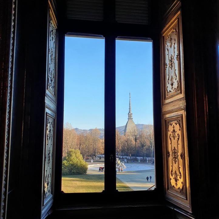 finestra di Palazzo Reale Torino
