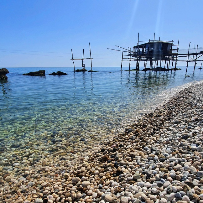 trabocco mucchiola mare costa dei trabocchi