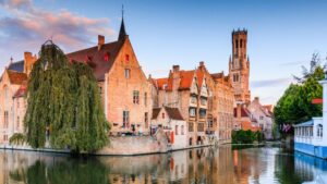 un giorno a Bruges Belgio