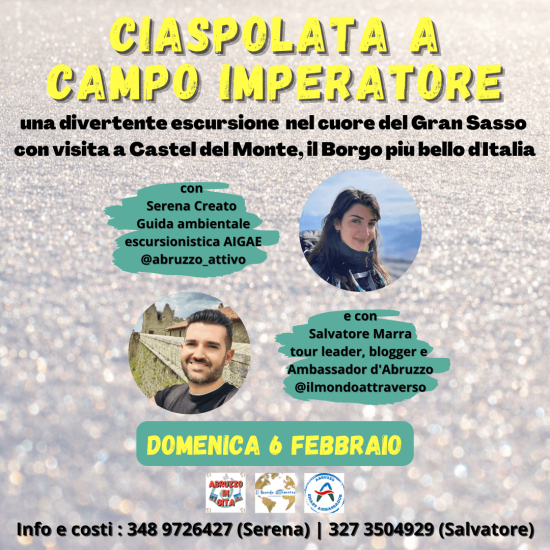 ciaspolata a campo imperatore